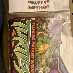 TMNT Birthday Banner